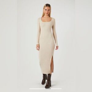 NWT Old Navy Fitted Ribbed Maxi Dress